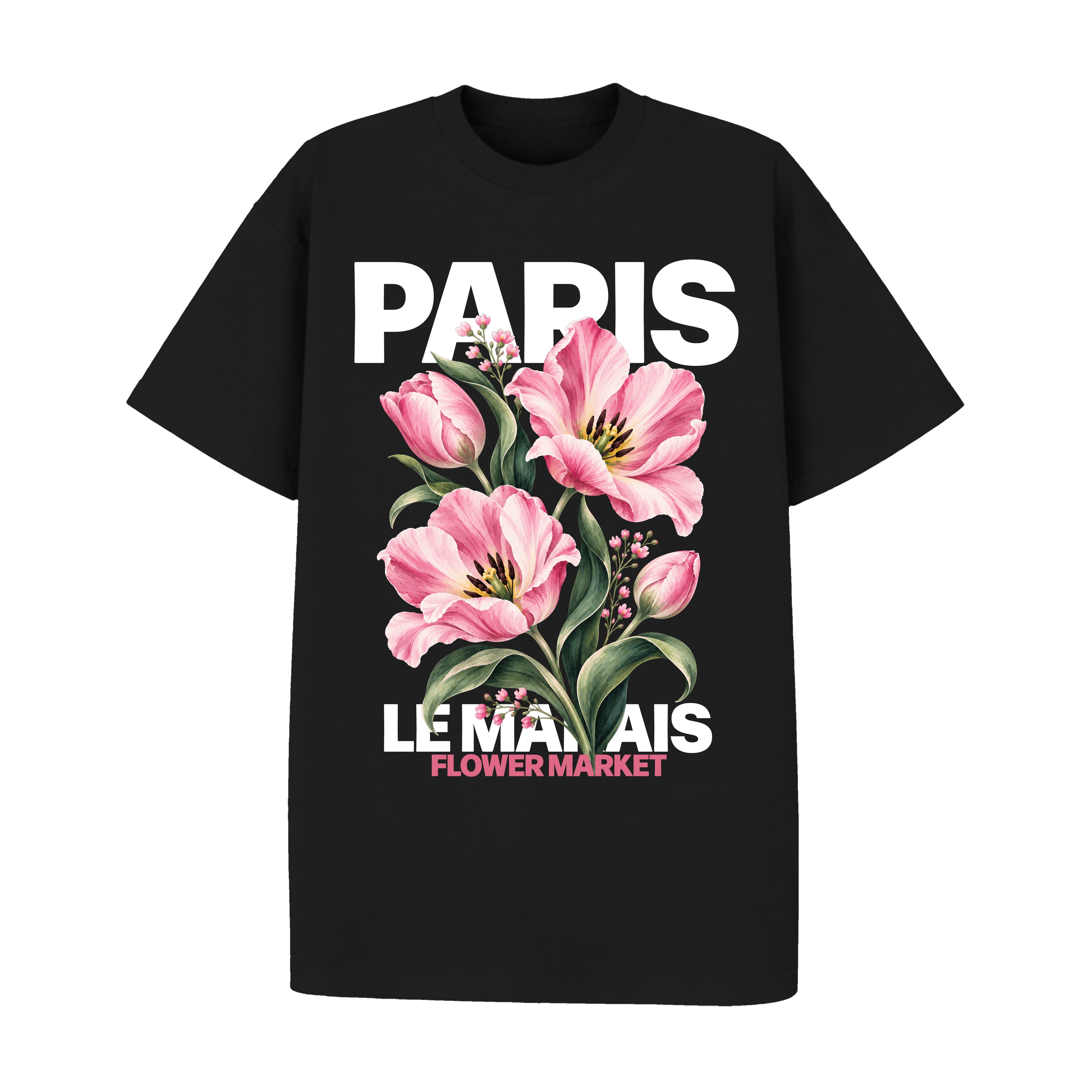 Paris Flower Tee